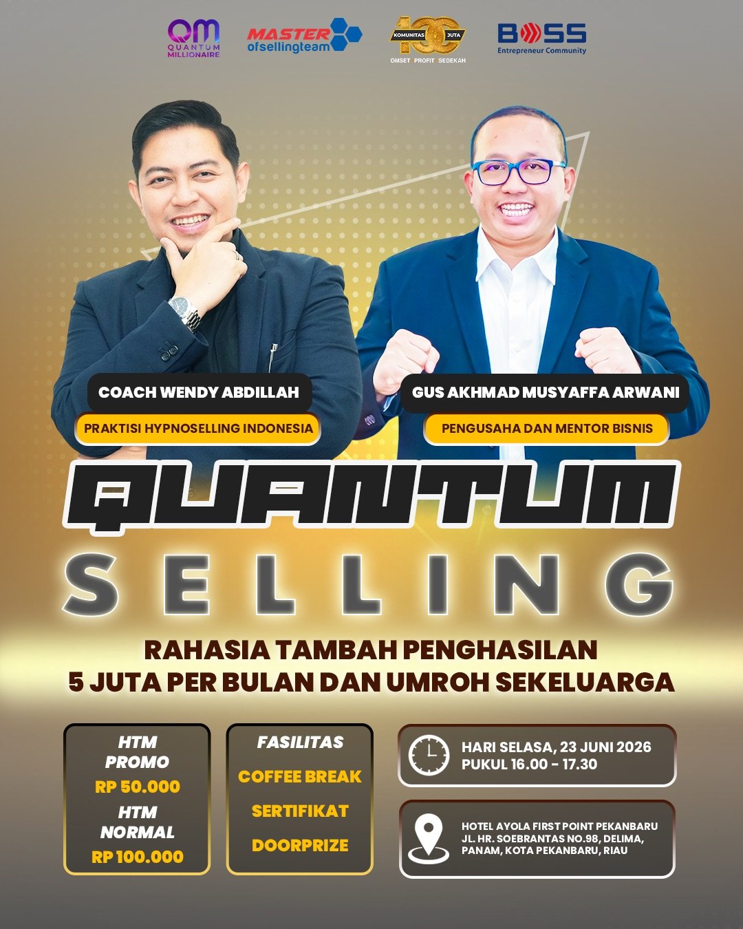 Seminar Quantum Selling Banner